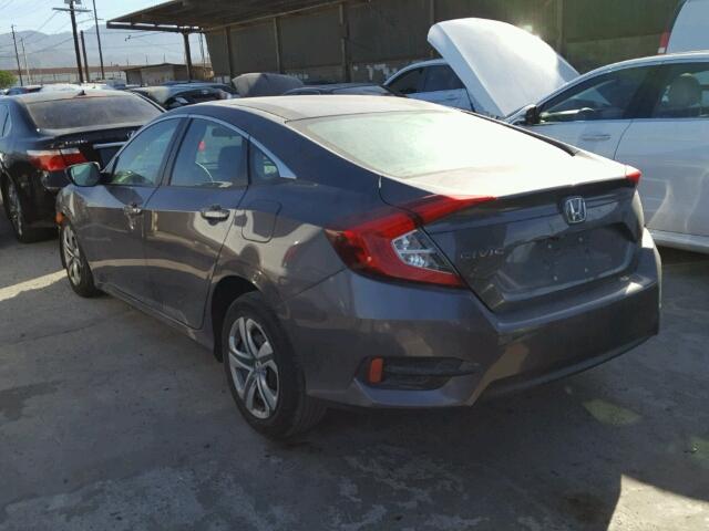 2HGFC2F56GH556773 - 2016 HONDA CIVIC LX GRAY photo 3