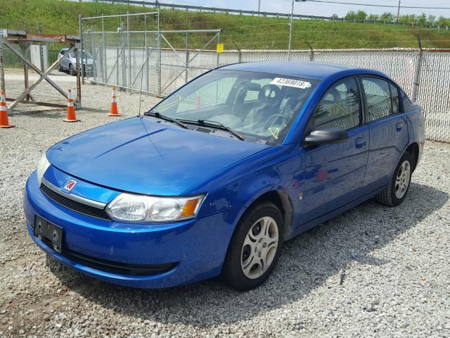 1G8AJ52F44Z221774 - 2004 SATURN ION LEVEL BLUE photo 2