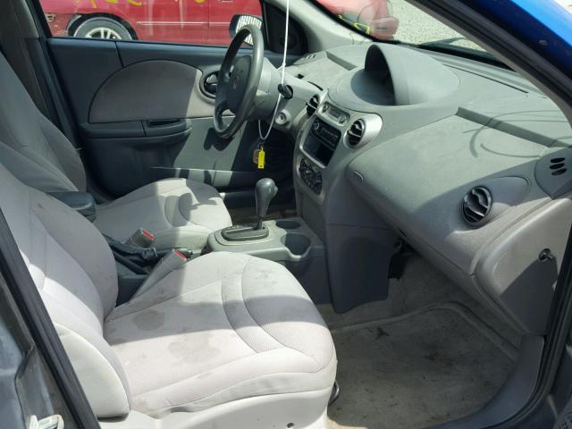 1G8AJ52F44Z221774 - 2004 SATURN ION LEVEL BLUE photo 5