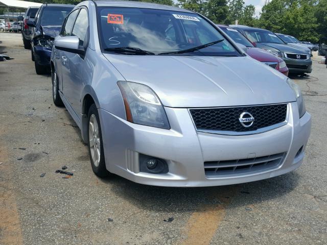 3N1AB6AP0CL621990 - 2012 NISSAN SENTRA 2.0 SILVER photo 1