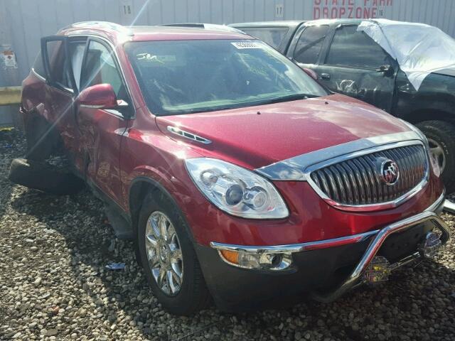 5GAKVCED3CJ341092 - 2012 BUICK ENCLAVE RED photo 1