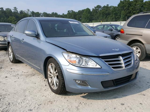 KMHGC4DF6AU085864 - 2010 HYUNDAI GENESIS 4. BLUE photo 1