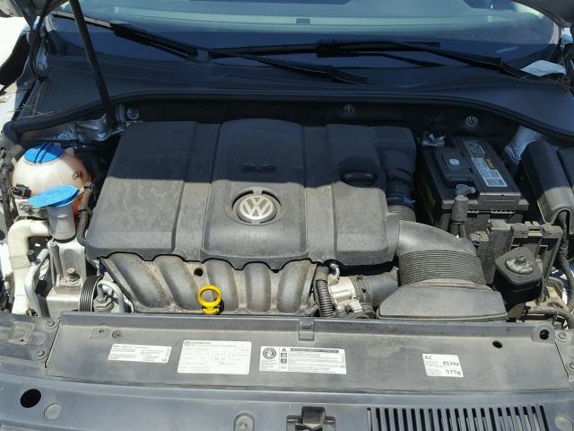 1VWBH7A38DC147705 - 2013 VOLKSWAGEN PASSAT SE SILVER photo 7