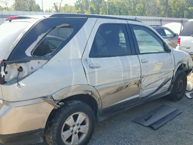 3G5DA03E34S567900 - 2004 BUICK RENDEZVOUS CREAM photo 9