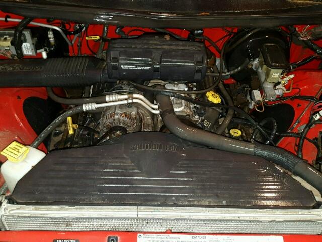 1B7HC16Y2VS103882 - 1997 DODGE RAM 1500 RED photo 7