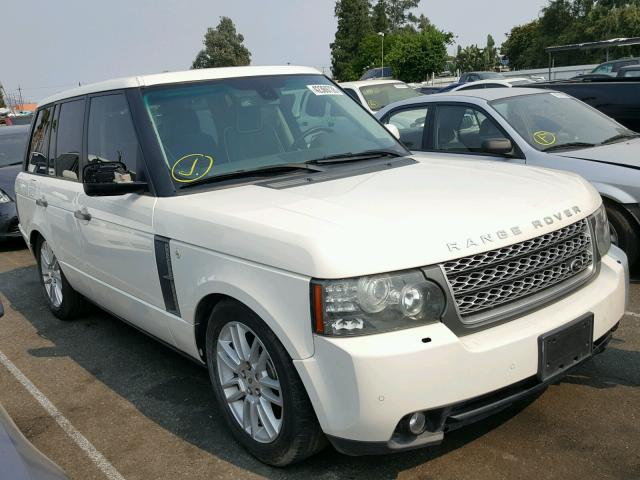 SALMF1D4XAA324399 - 2010 LAND ROVER RANGE ROVE WHITE photo 1