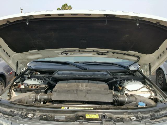 SALMF1D4XAA324399 - 2010 LAND ROVER RANGE ROVE WHITE photo 7