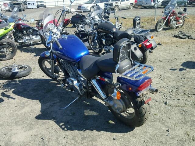 1HFSC18086A001285 - 2006 HONDA VT1100 BLUE photo 3