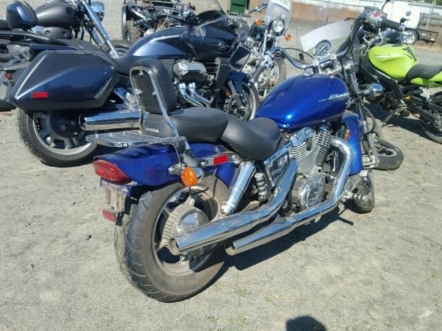 1HFSC18086A001285 - 2006 HONDA VT1100 BLUE photo 4