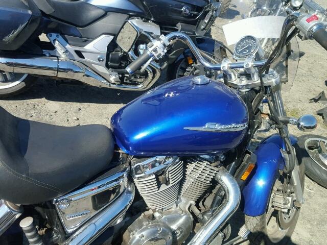 1HFSC18086A001285 - 2006 HONDA VT1100 BLUE photo 5