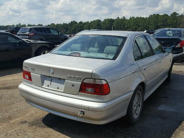 WBADT43441GX25122 - 2001 BMW 525 I AUTO SILVER photo 4