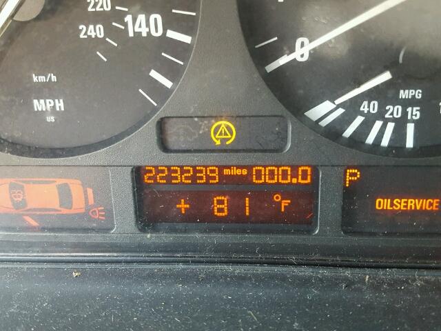 WBADT43441GX25122 - 2001 BMW 525 I AUTO SILVER photo 8