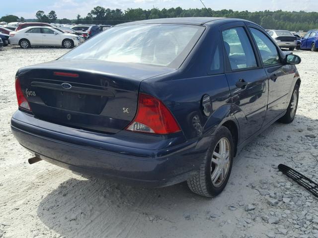 1FAFP34343W206764 - 2003 FORD FOCUS SE C BLUE photo 4