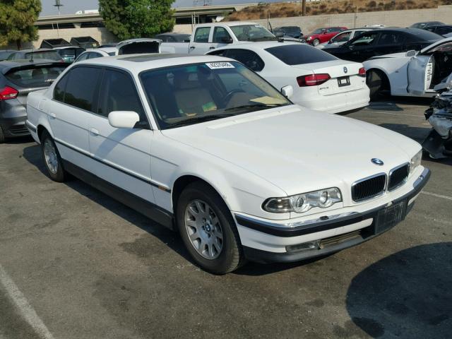 WBAGH8341YDP09641 - 2000 BMW 740 IL WHITE photo 1