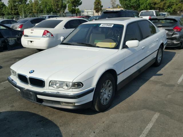 WBAGH8341YDP09641 - 2000 BMW 740 IL WHITE photo 2