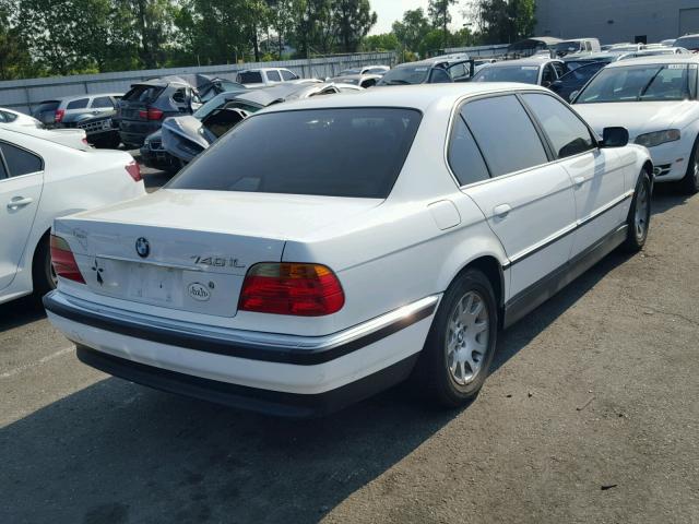 WBAGH8341YDP09641 - 2000 BMW 740 IL WHITE photo 4