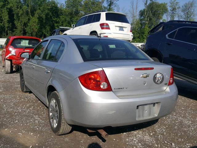 1G1AC5F54A7122891 - 2010 CHEVROLET COBALT 1LT GRAY photo 3