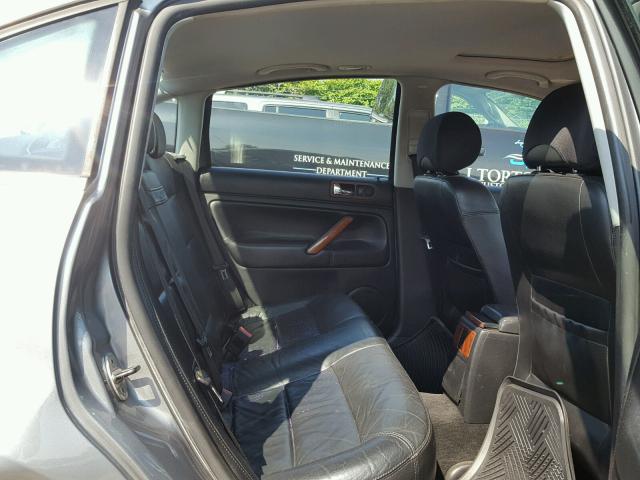 WVWTH63B43P202745 - 2003 VOLKSWAGEN PASSAT GLX 灰色 照片 6