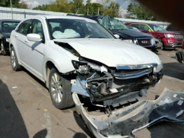 1C3CCBBB8DN539719 - 2013 CHRYSLER 200 WHITE photo 1