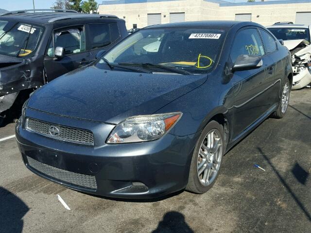 JTKDE177660087853 - 2006 TOYOTA SCION TC BLUE photo 2