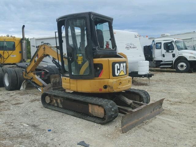 CAT0305CLHWJ01775 - 2008 CATERPILLAR EXCAVATOR YELLOW photo 1