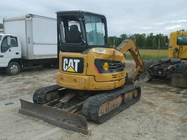 CAT0305CLHWJ01775 - 2008 CATERPILLAR EXCAVATOR YELLOW photo 9