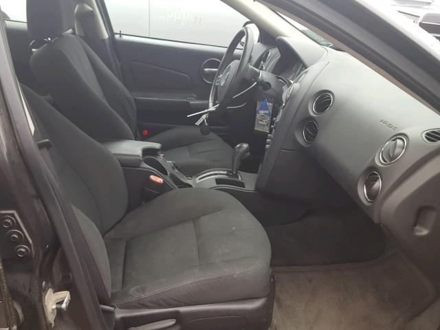 2G2WP552781161916 - 2008 PONTIAC GRAND PRIX BLACK photo 5