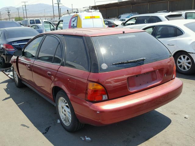 1G8ZK8277WZ283330 - 1998 SATURN SW2 RED photo 3