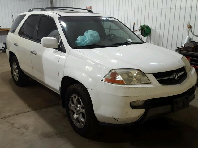 2HNYD18632H502306 - 2002 ACURA MDX WHITE photo 1