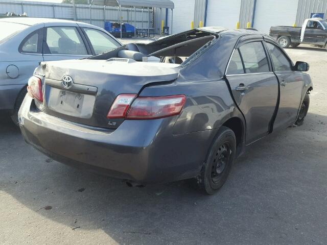 JTNBE46K073060925 - 2007 TOYOTA CAMRY NEW GRAY photo 4