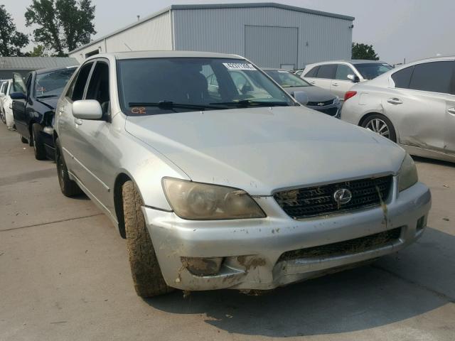 JTHBD192850096439 - 2005 LEXUS IS 300 SILVER photo 1