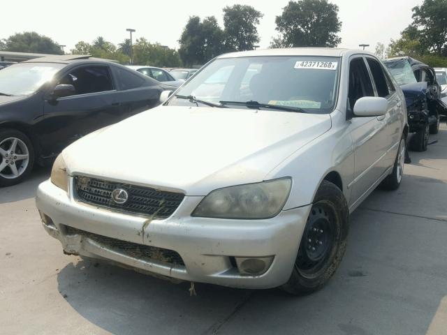 JTHBD192850096439 - 2005 LEXUS IS 300 SILVER photo 2