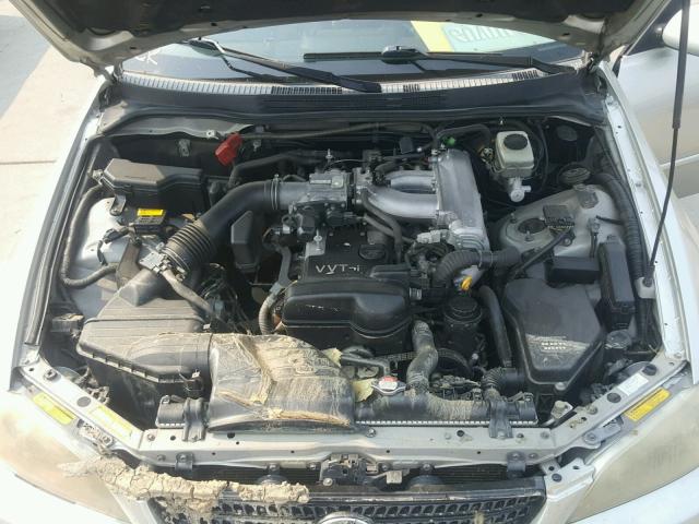 JTHBD192850096439 - 2005 LEXUS IS 300 SILVER photo 7