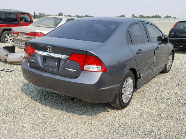 2HGFA1F32BH536933 - 2011 HONDA CIVIC VP GRAY photo 4