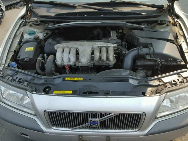 YV1TS94D6Y1122323 - 2000 VOLVO S80 GRAY photo 7