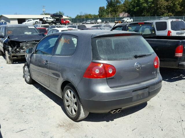 WVWBA71K68W124023 - 2008 VOLKSWAGEN RABBIT GRAY photo 3