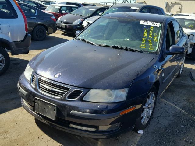 YS3FD46YX31036384 - 2003 SAAB 9-3 ARC BLUE photo 2