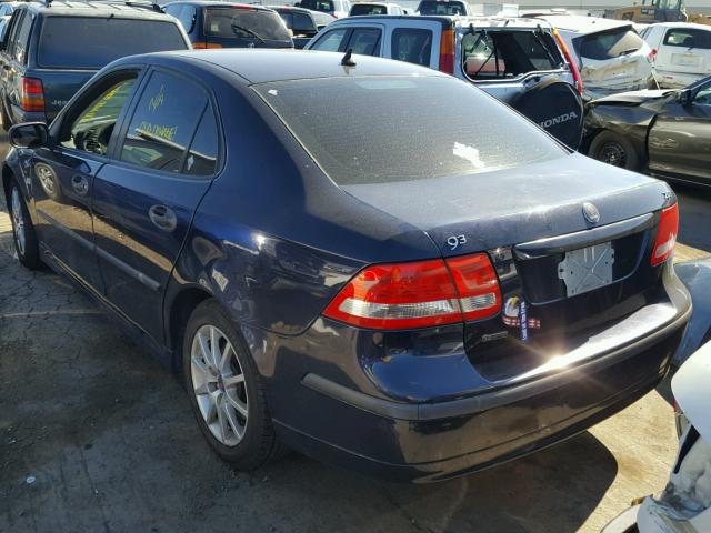 YS3FD46YX31036384 - 2003 SAAB 9-3 ARC BLUE photo 3