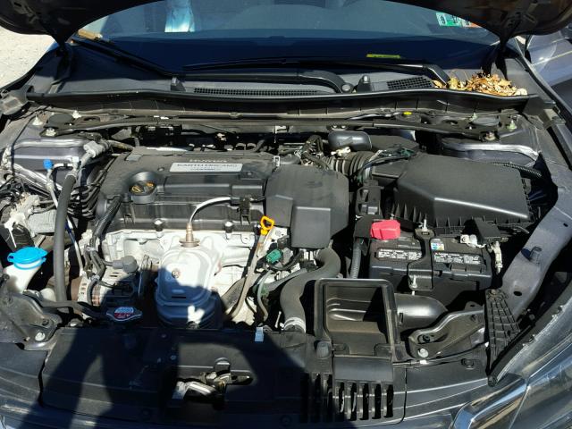 1HGCR2F71DA096838 - 2013 HONDA ACCORD EX GRAY photo 7