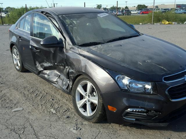 1G1PE5SB8F7191123 - 2015 CHEVROLET CRUZE LT GRAY photo 1