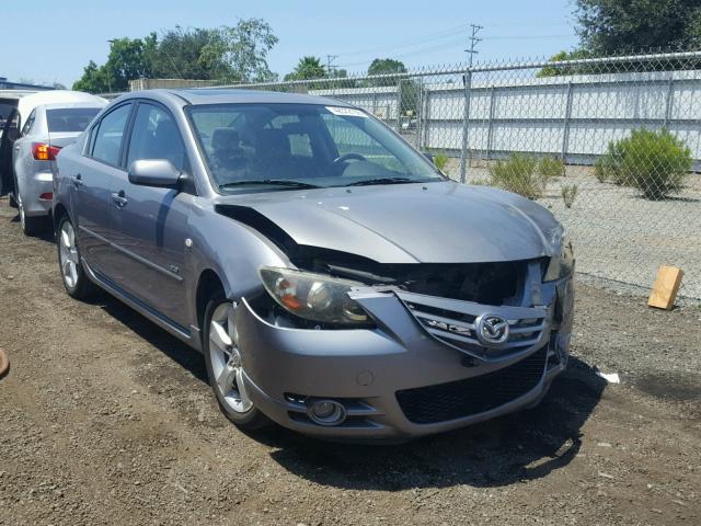 JM1BK323251237747 - 2005 MAZDA 3 S SILVER photo 1