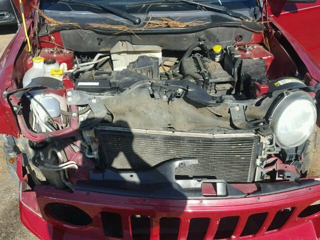 1J4FT28A49D159470 - 2009 JEEP PATRIOT SP RED photo 7