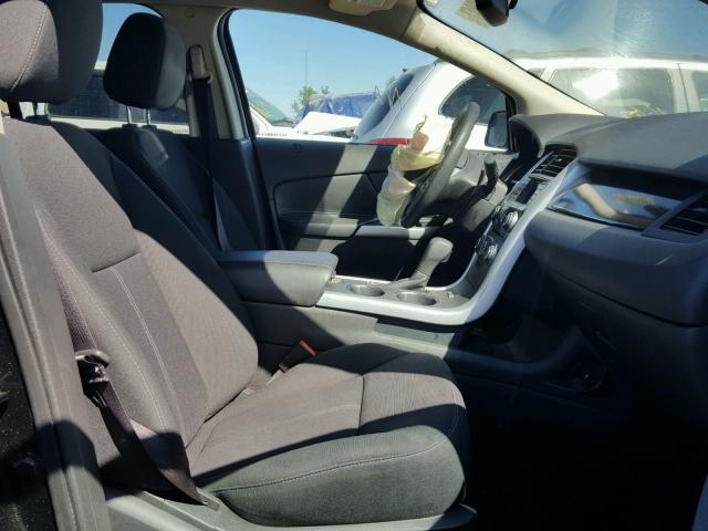 2FMDK3GC5DBB47394 - 2013 FORD EDGE GRAY photo 5