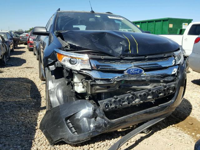 2FMDK3GC5DBB47394 - 2013 FORD EDGE GRAY photo 7