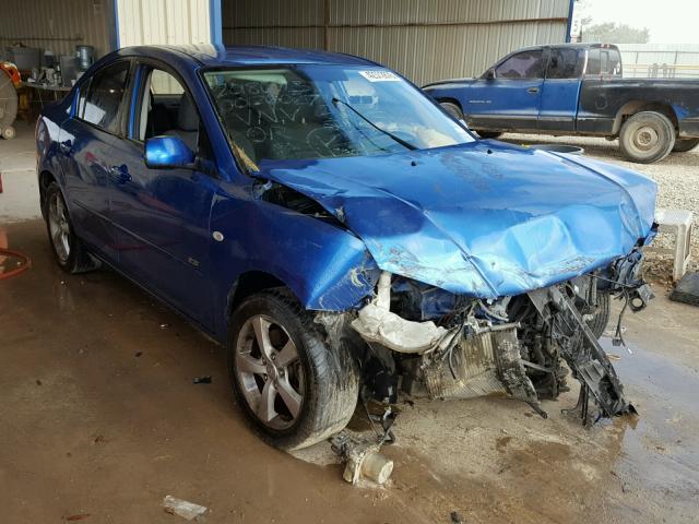 JM1BK323X41168840 - 2004 MAZDA 3 S BLUE photo 1