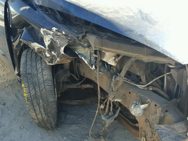 5N1BV28U26N122766 - 2006 NISSAN QUEST S BLUE photo 9