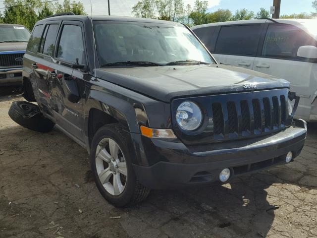 1C4NJRFB4ED726881 - 2014 JEEP PATRIOT LA BLACK photo 1