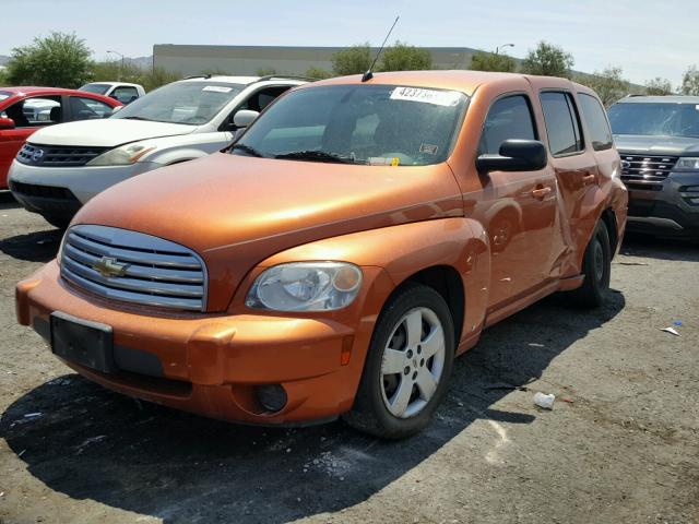 3GNDA13D78S648532 - 2008 CHEVROLET HHR LS ORANGE photo 2