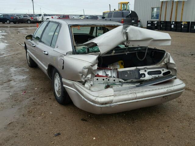 1G4CW52K7TH640974 - 1996 BUICK PARK AVENU GRAY photo 3