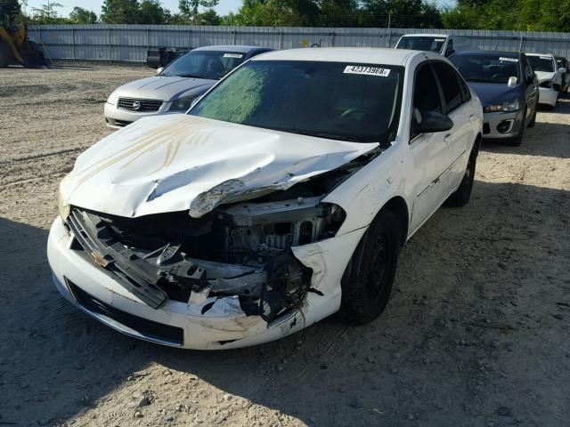 2G1WS551669283157 - 2006 CHEVROLET IMPALA POL WHITE photo 2